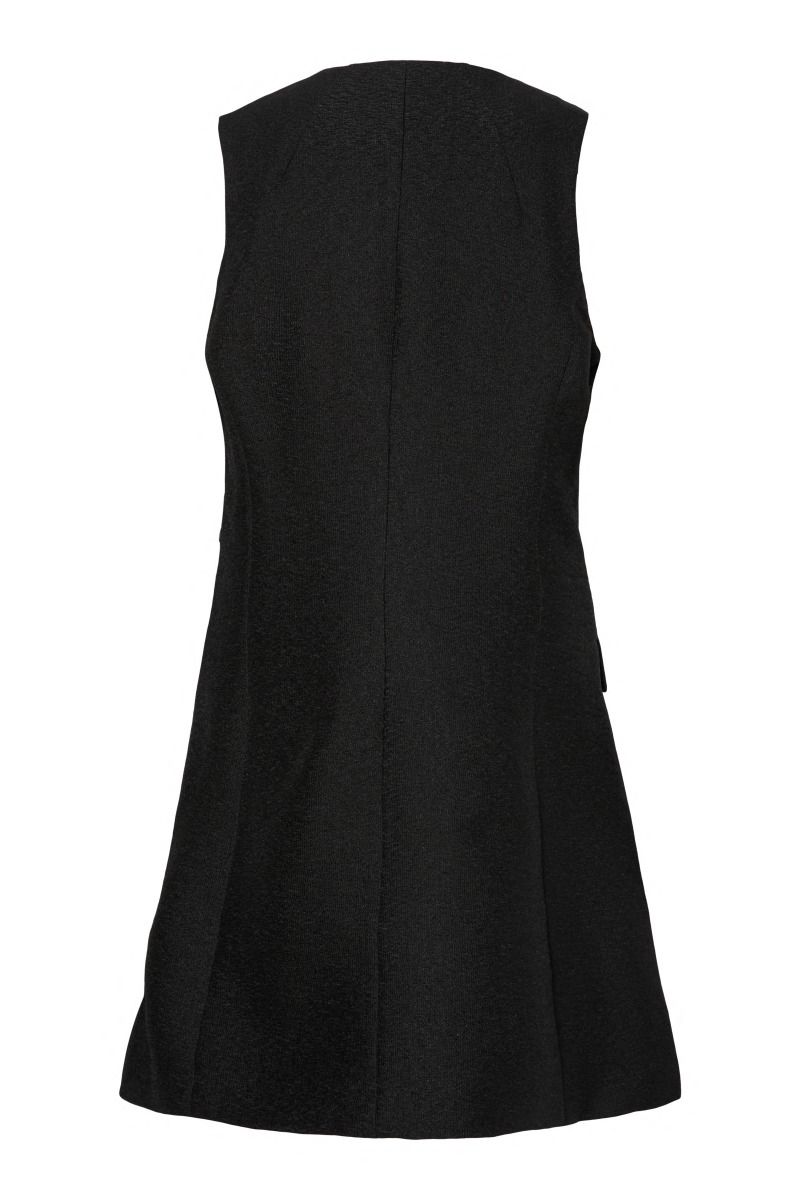 Y.A.S - Kjole - Spira Spencer Dress - Black