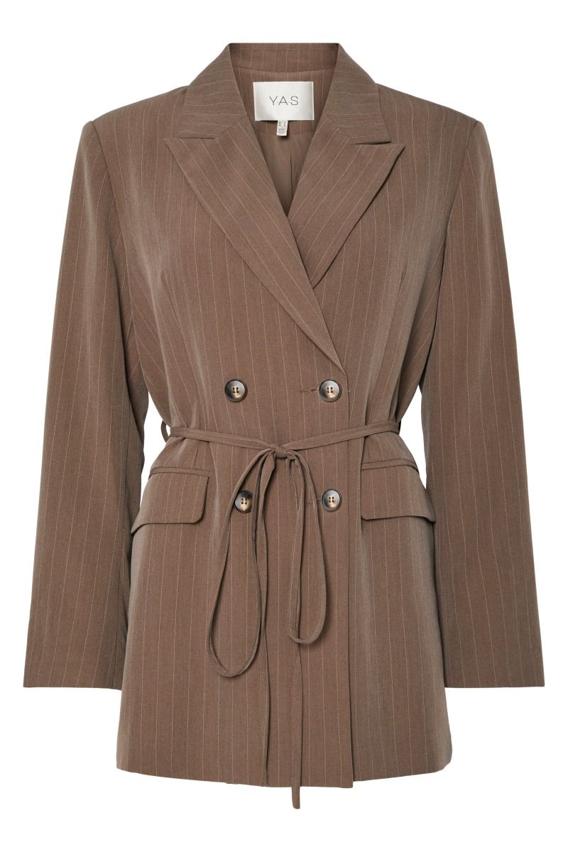 Y.A.S - Blazer - Yas Strala Ls Blazer - Deep Taupe