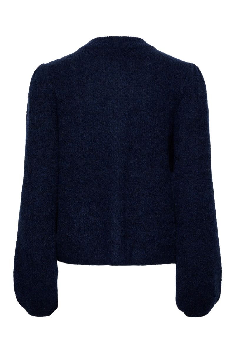 Y.A.S - Cardigan - YAS Bonsa Ls Knit Cardigan S. - Navy Blazer