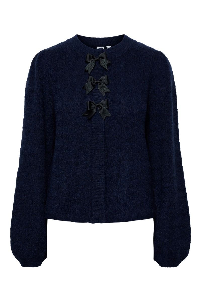 Y.A.S - Cardigan - YAS Bonsa Ls Knit Cardigan S. - Navy Blazer