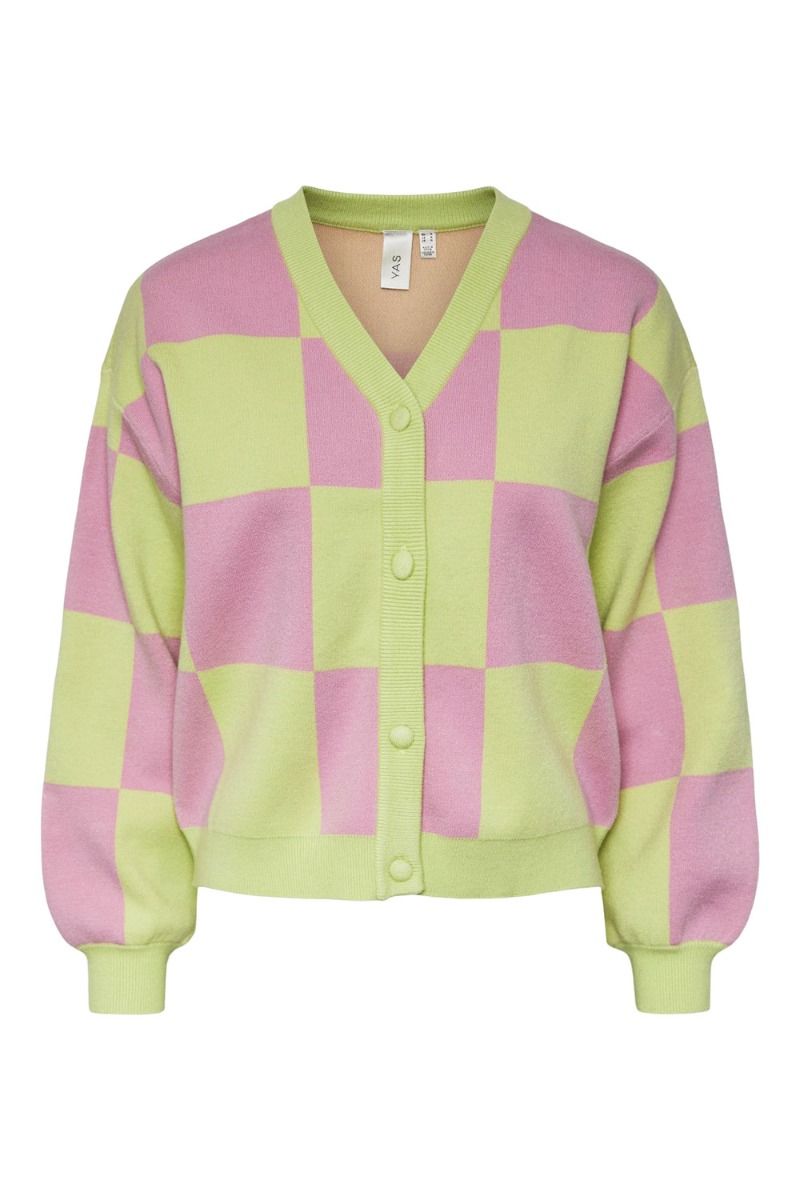 Y.A.S - Strik - YAS Elli LS Knit Cardigan - Pastel Lavender