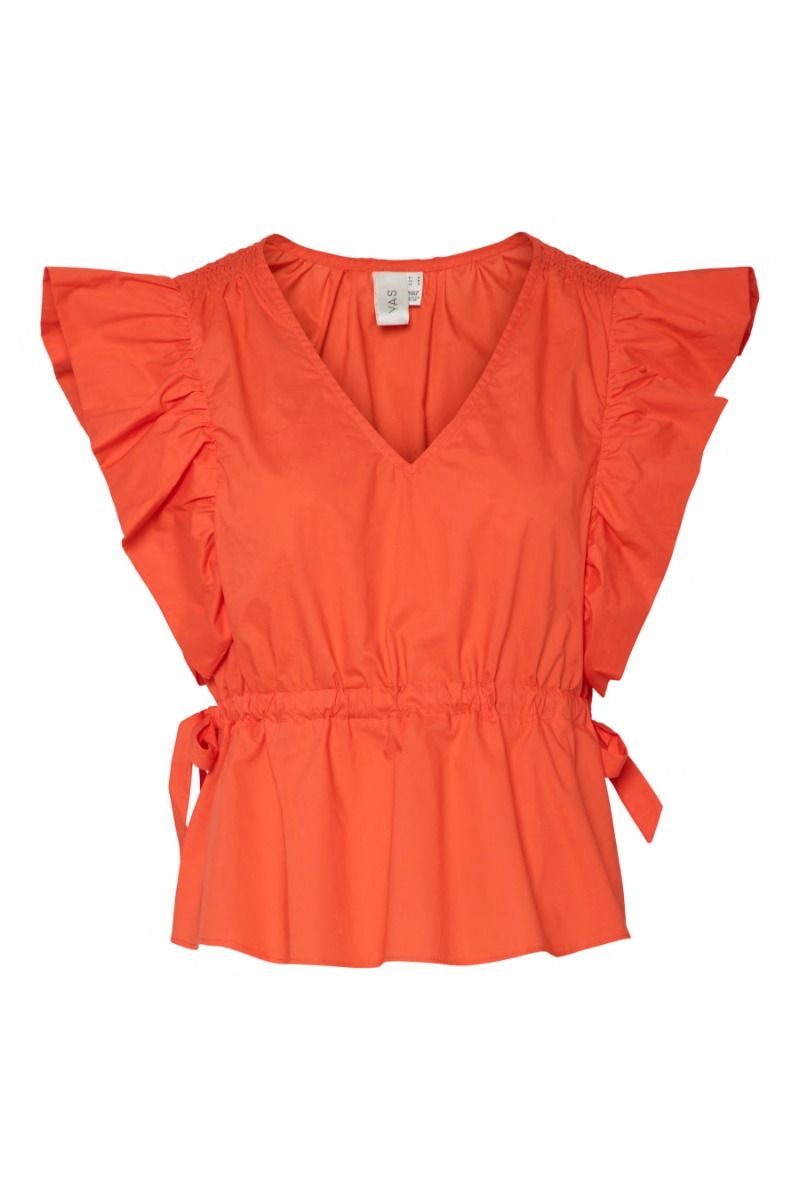 Y.A.S - Top - Yasulea Sl Top - Cherry Tomato