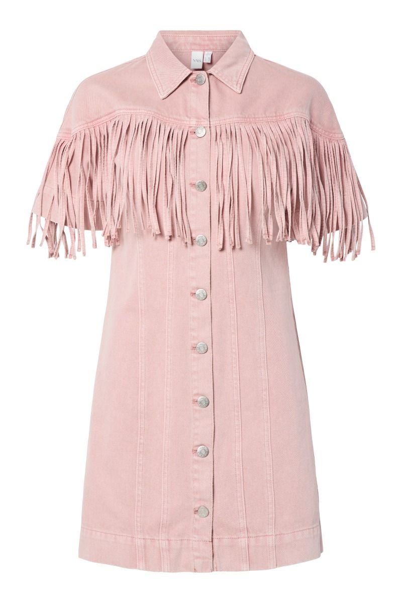 Y.A.S - Kjole - Yassun 2/4 Denim Dress - Fest Zephyr