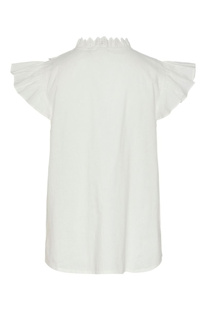 Y.A.S - Top - YAS Kulbira Sl Top - Star White