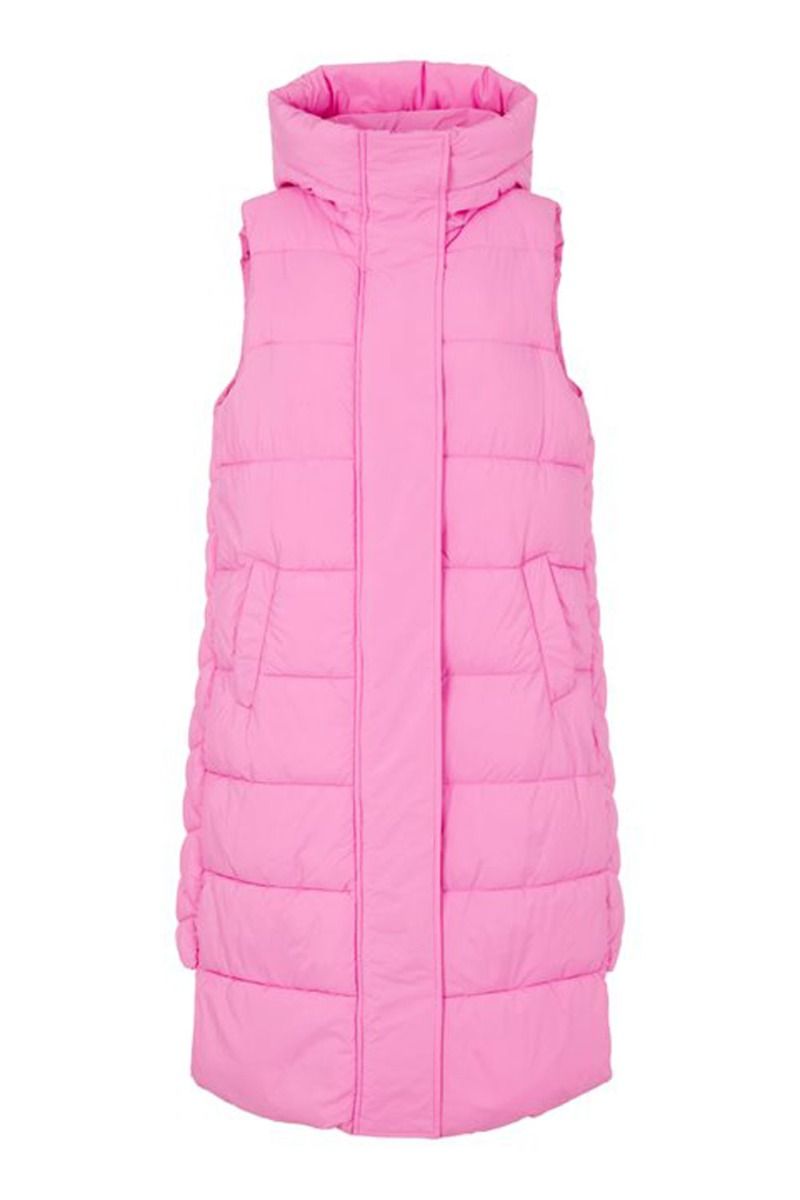 Y.A.S - Vest - Lira Padded Vest - Fuchsia Pink