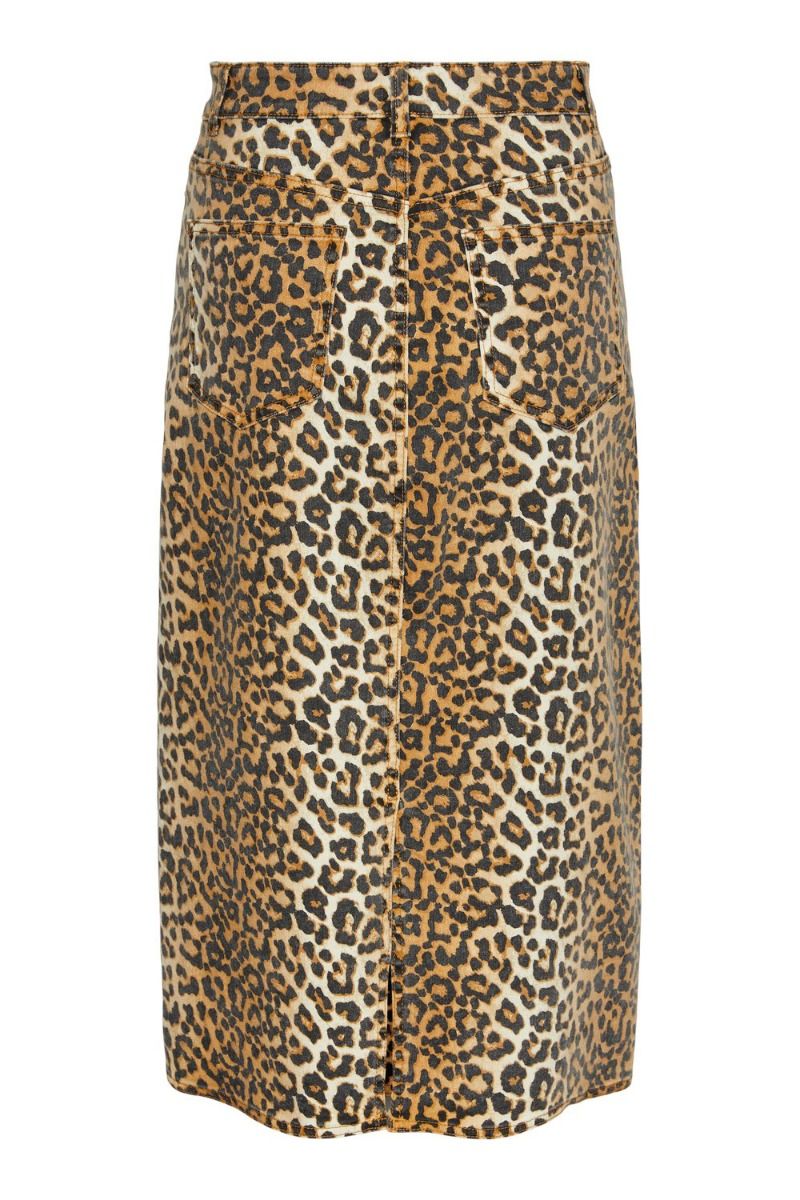 Y.A.S - Nederdel - Yasleonora Hw Denim Skirt  - D2D Nomad