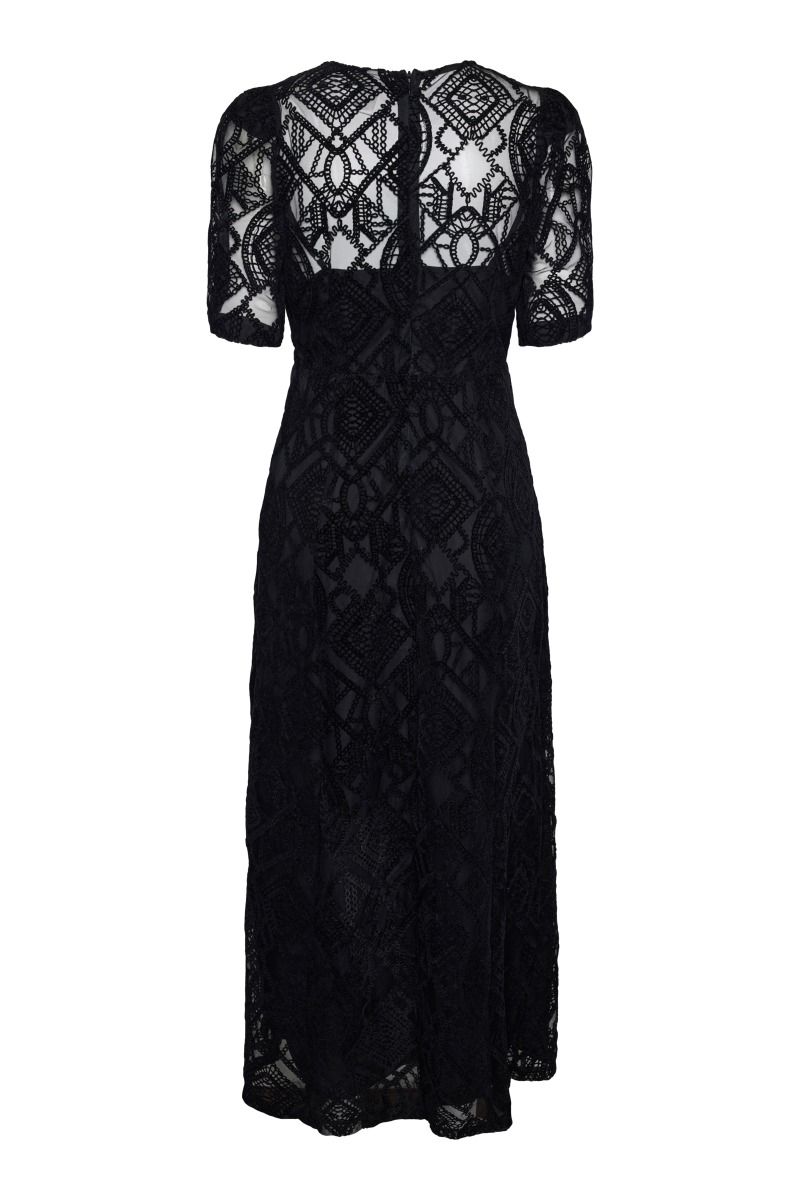 Y.A.S - Kjole - Yas Fia Ss Long Dress - Show Black