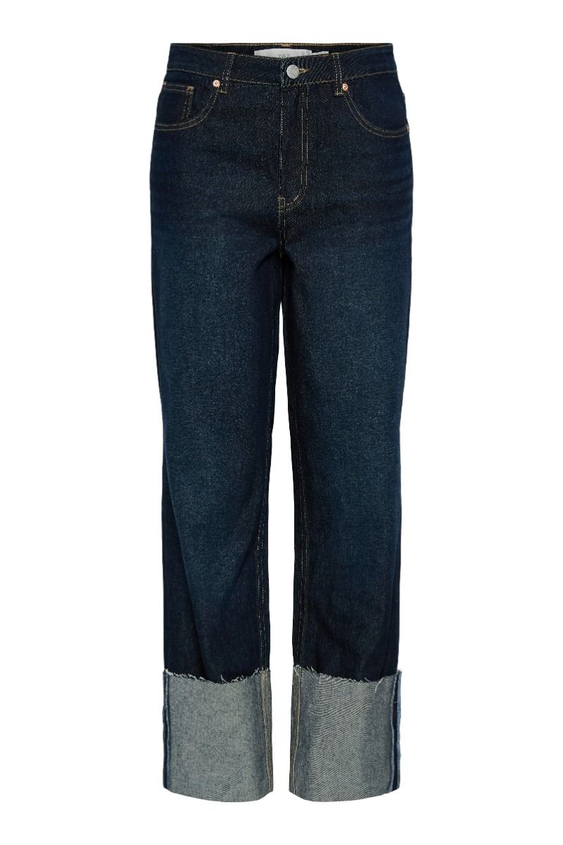 Y.A.S - Jeans - Yas Maria Hmw Jeans S. - Dark Blue Denim