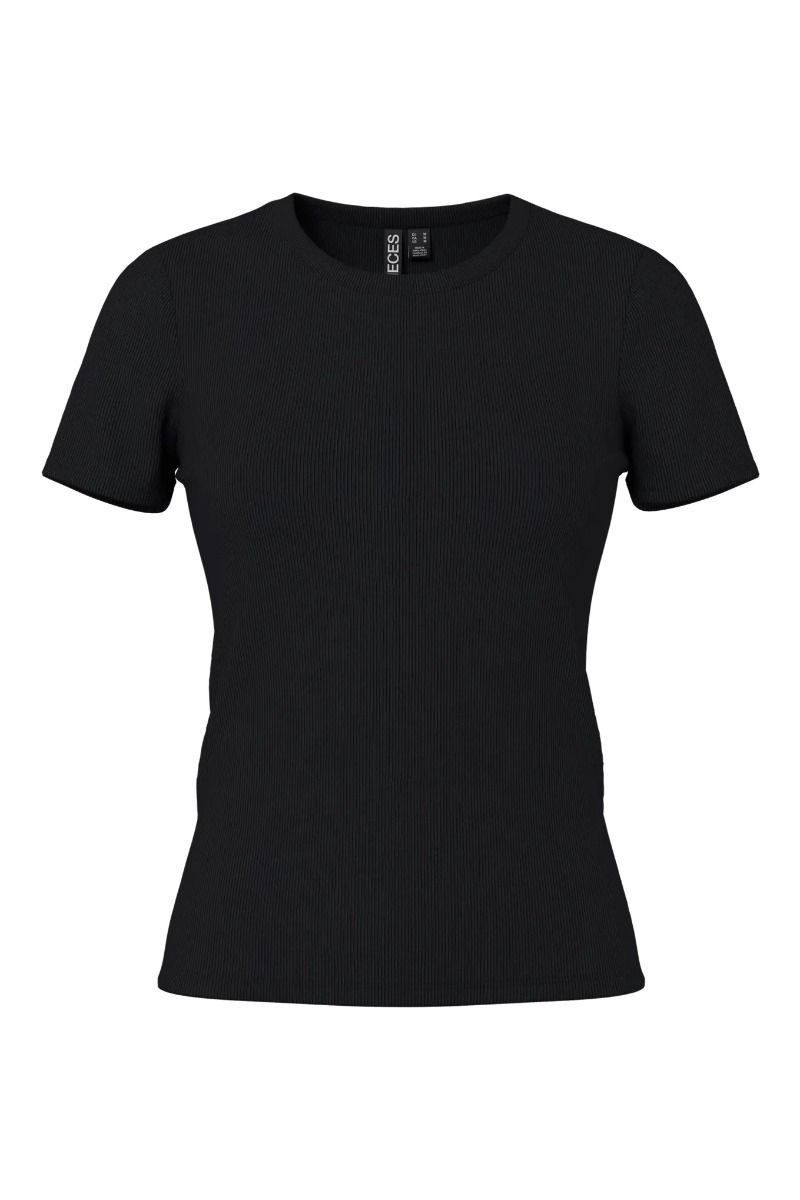 Pieces - T-shirt - May SS Tee - Black