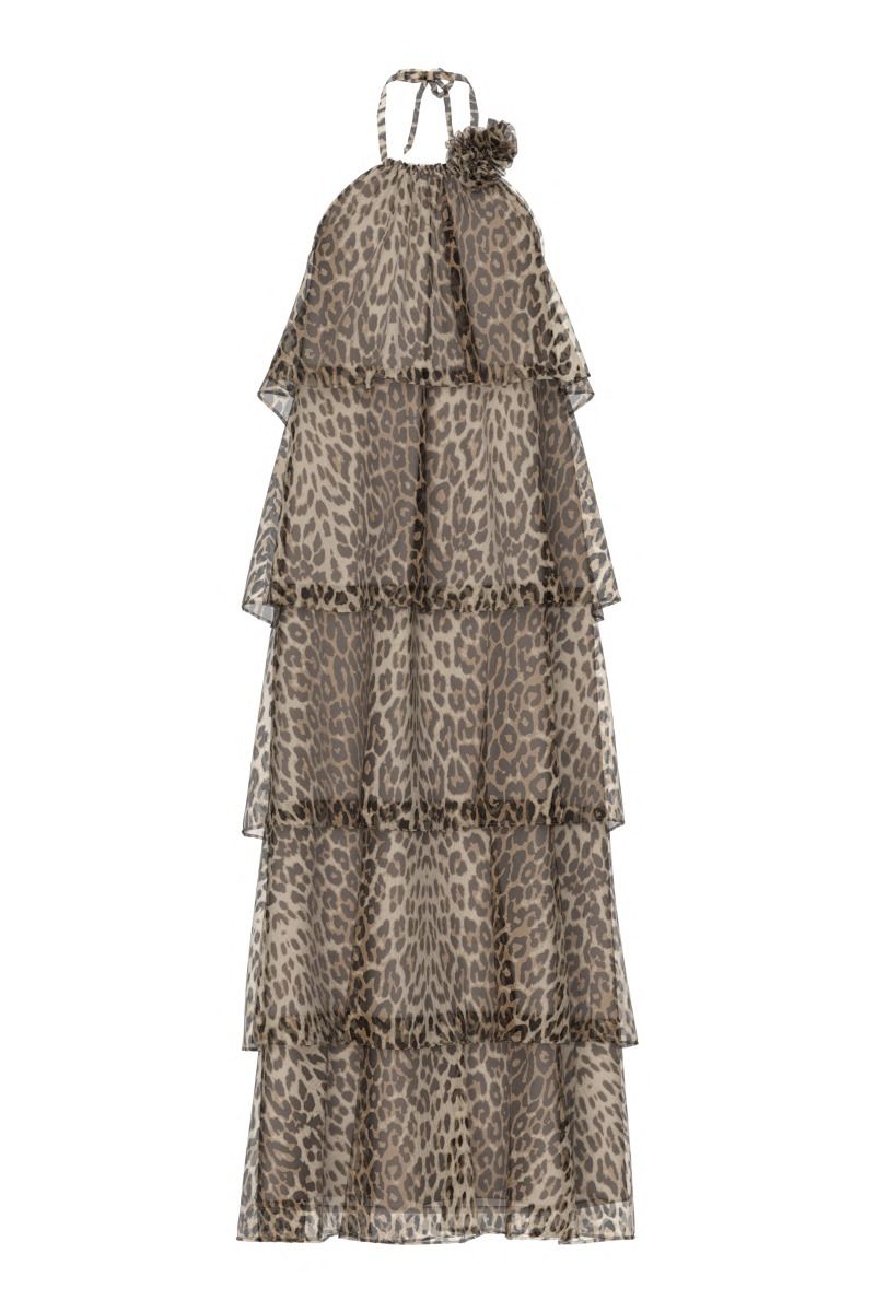 Pieces - Kjole - Clara Sl Long Layred Dress - Black