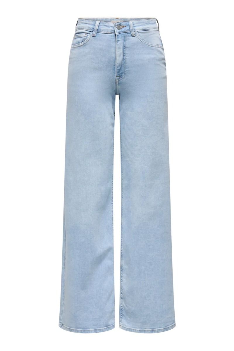 JDY - Jeans - Jdyfelina-Fina Hw Wide - Light Blue Denim
