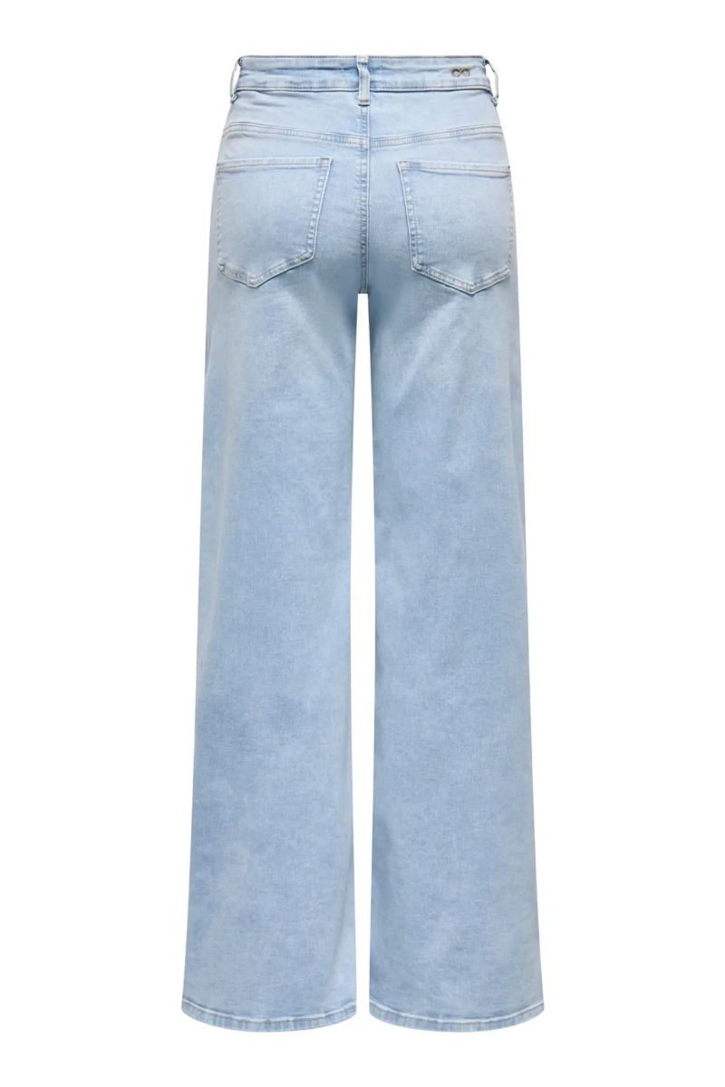 JDY - Jeans - Jdyfelina-Fina Hw Wide - Light Blue Denim