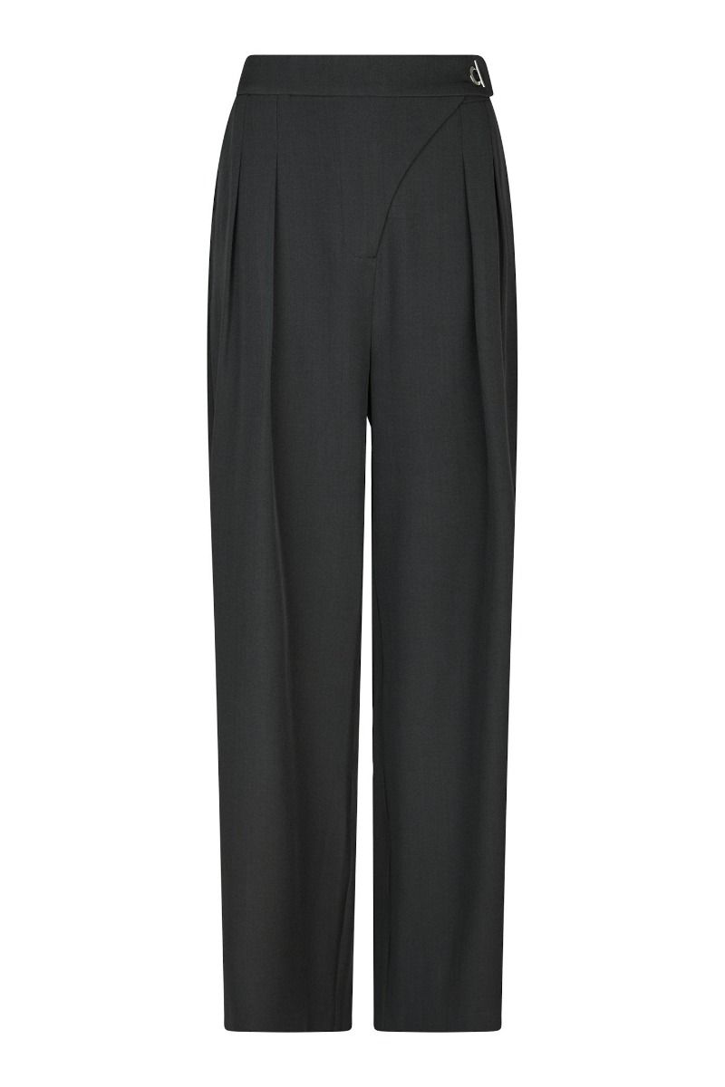 Neo Noir - Zalka Eyelet Pants - Dark Grey