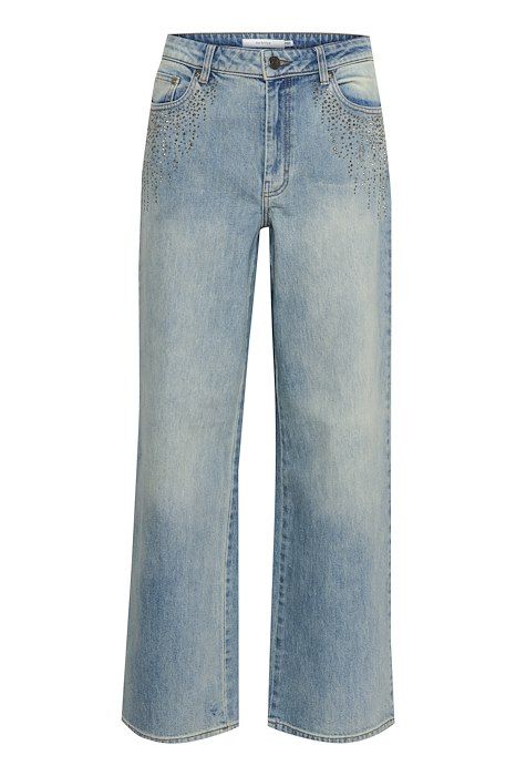 Gestuz - Jeans - GZzumalin HW Jeans - Mid Blue Washed