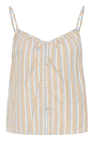 Ichi Accessories IAFOXA SINGLET STRIPE PLACID BLUE STRIPE