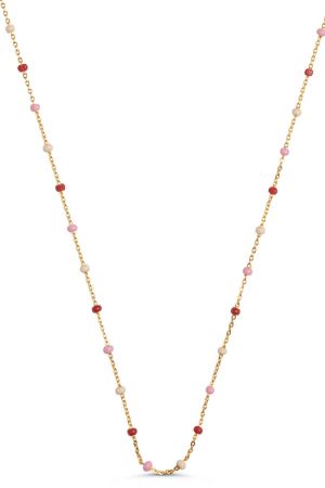 Enamel Halskæde Lola Necklace Rosie Front
