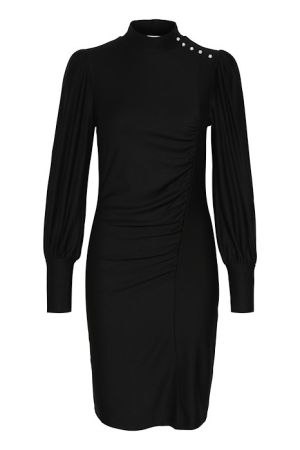 Gestuz RifaGZ button dress Black