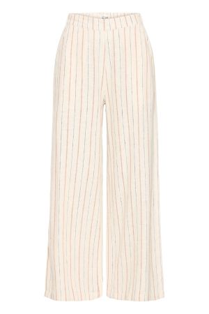 Ichi IHLINNO PA4 BROWN STRIPE