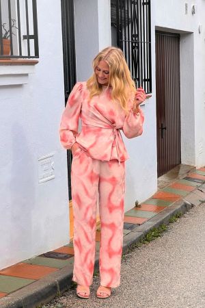 Loved by Lykke Bukser Tilde Pants Rose Peach