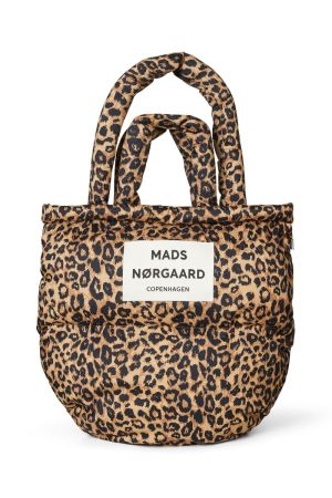 Mads Nørgaard Light Ripstop Pillow AOP Bag Leo AOP/Black