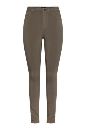 Pieces Jeans The Perfect jeans High Waist Morel Front