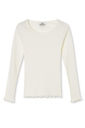 Mads Nørgaard Pointella Troja Tee LS FAV Vanilla Ice