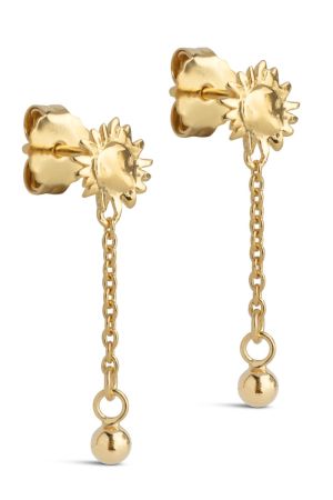 ENAMEL Copenhagen Earrings, Sunshine Drop 925S/GP