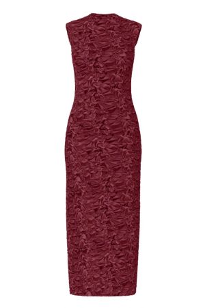 YAS YASMERA SL LONG DRESS - EX Tibetan Red