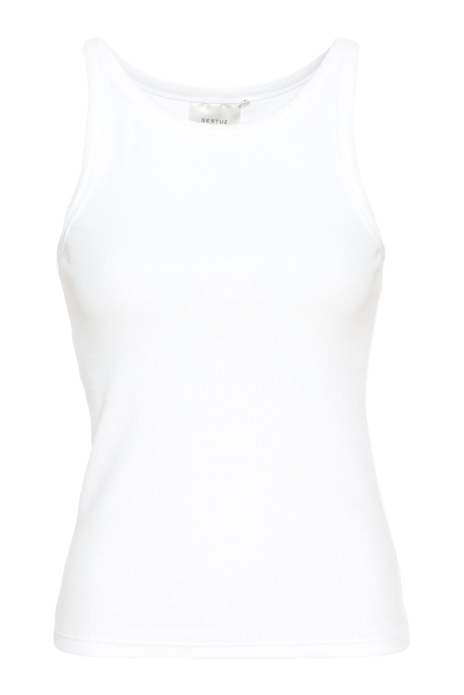Billede af Gestuz - Top - Drew SL Top - Bright White