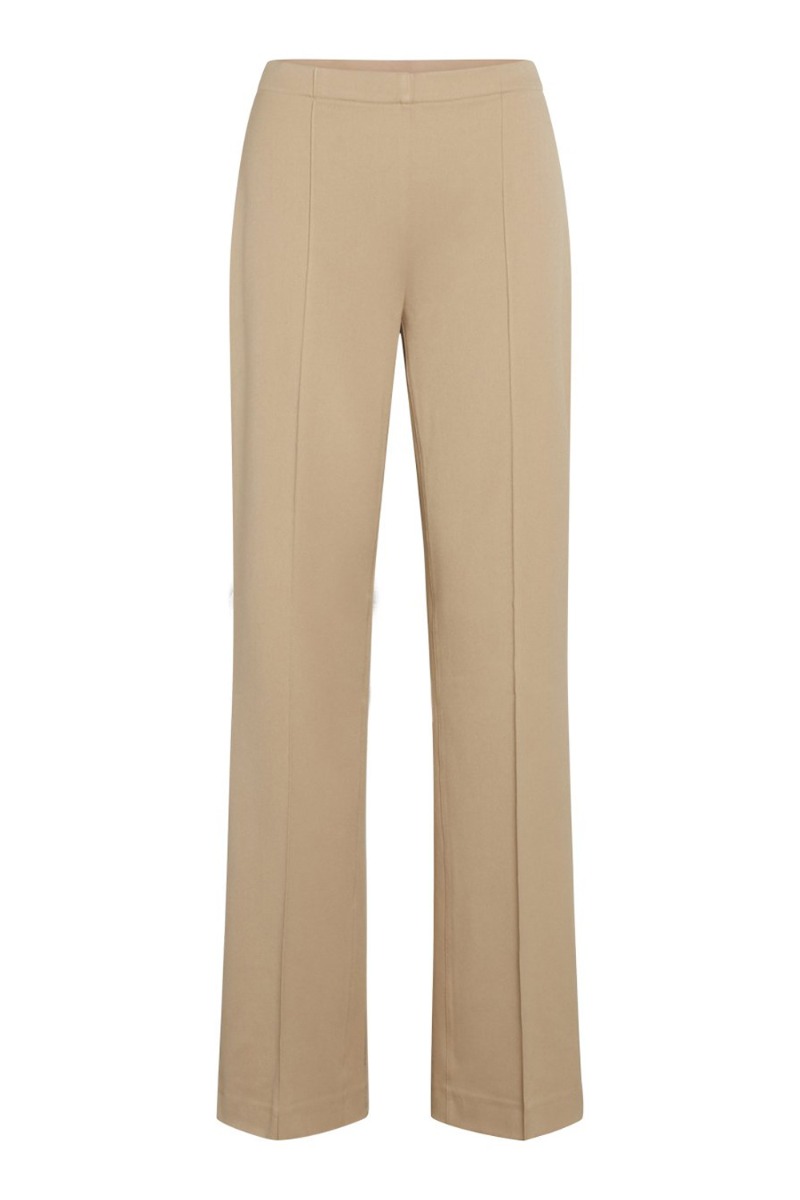 8: Mads Nørgaard - Bukser - Stretch Twill Pirla - Warm Beige