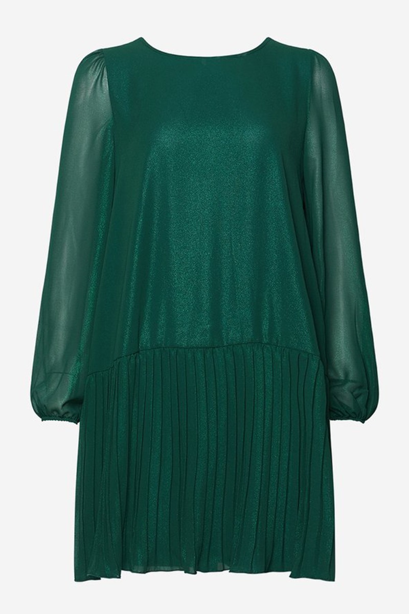 Noella - Kjole - Dagmar Lurex Dress - Green